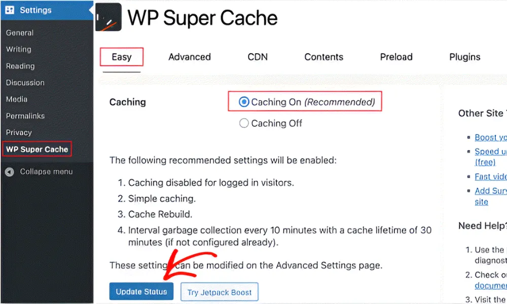 WP Super Cache